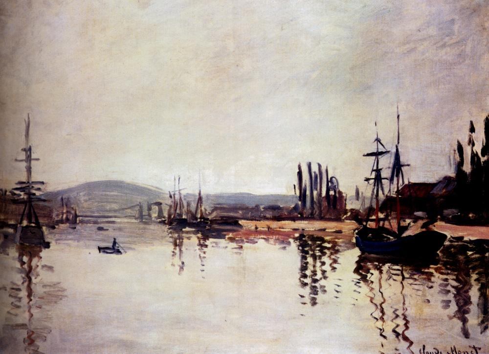 Claude Monet The Seine Below Rouen